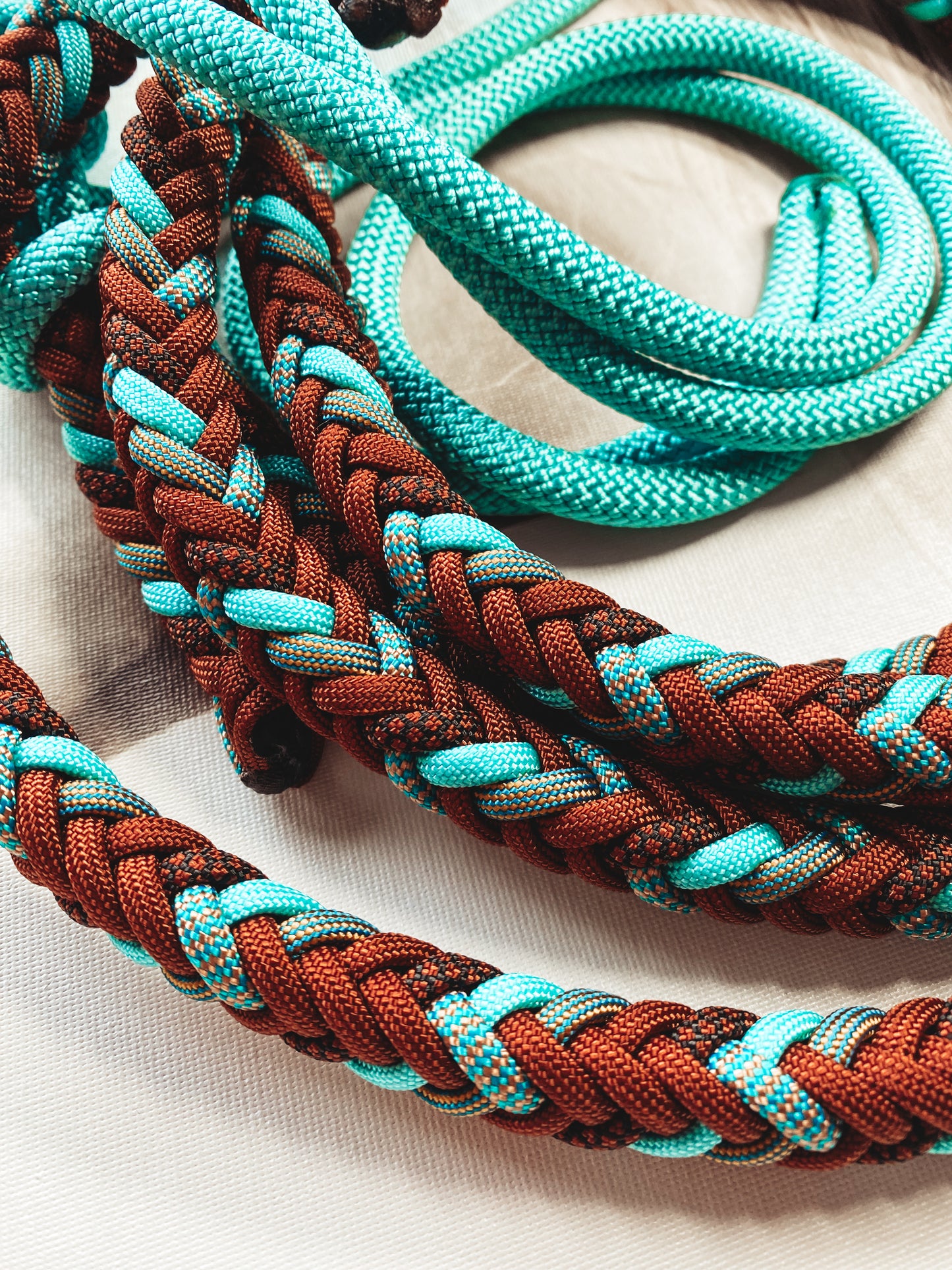 LUXE Buttersilk Halter-Teal/Turquoise