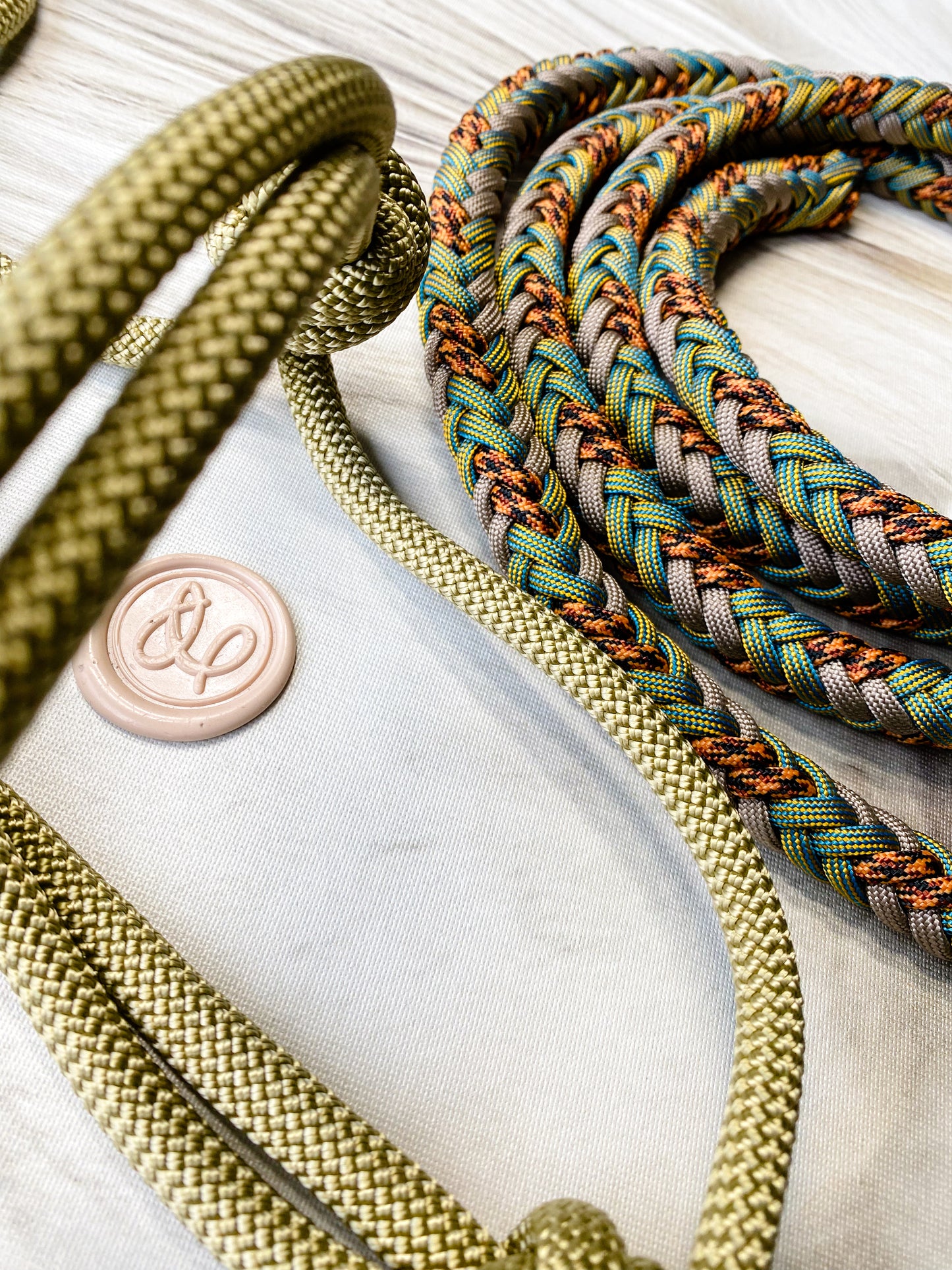 LUXE Buttersilk Halter-Moss