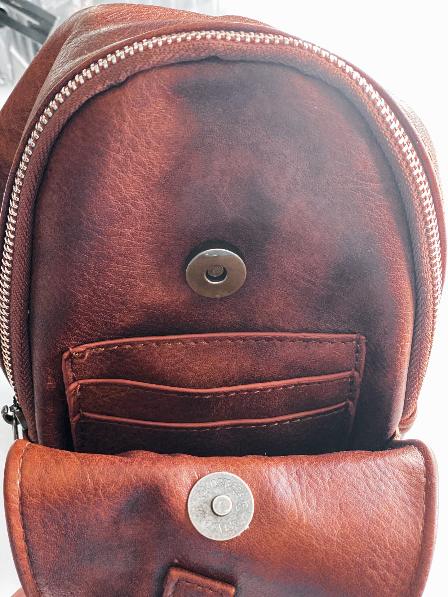 Small Sling Bag - Cow Brown