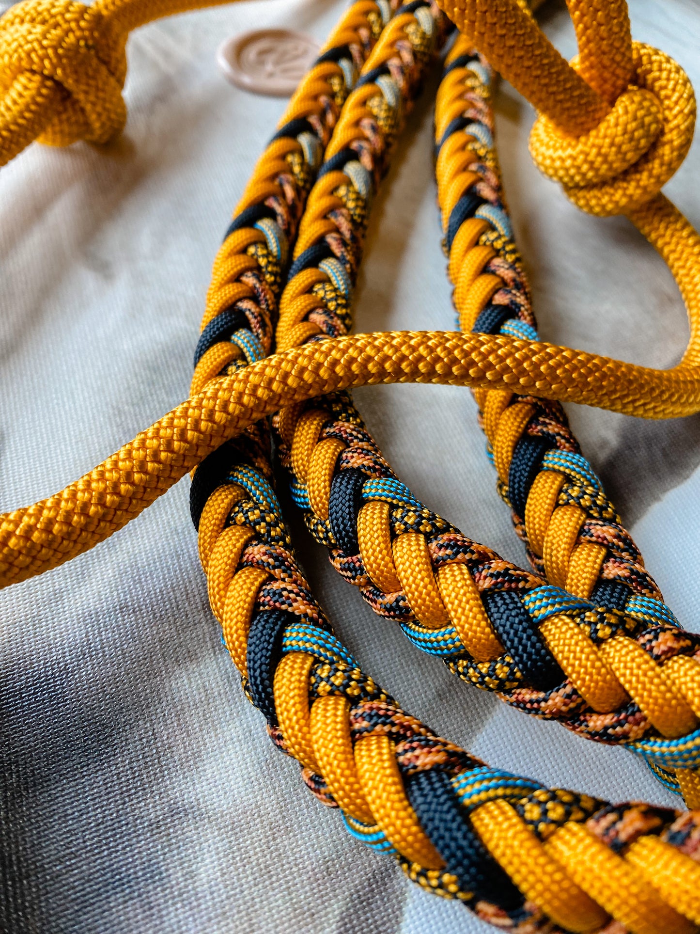 LUXE Buttersilk Halter-Goldenrod