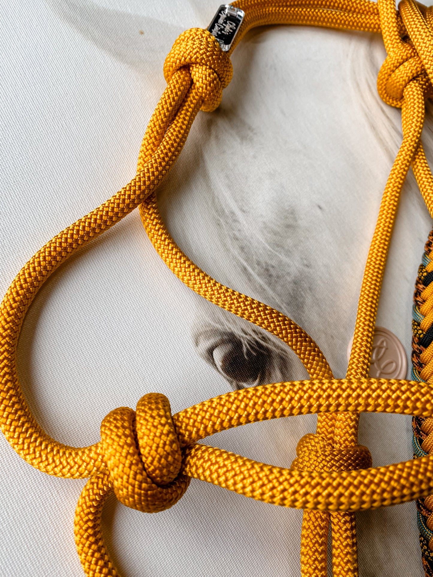 LUXE Buttersilk Halter-Goldenrod