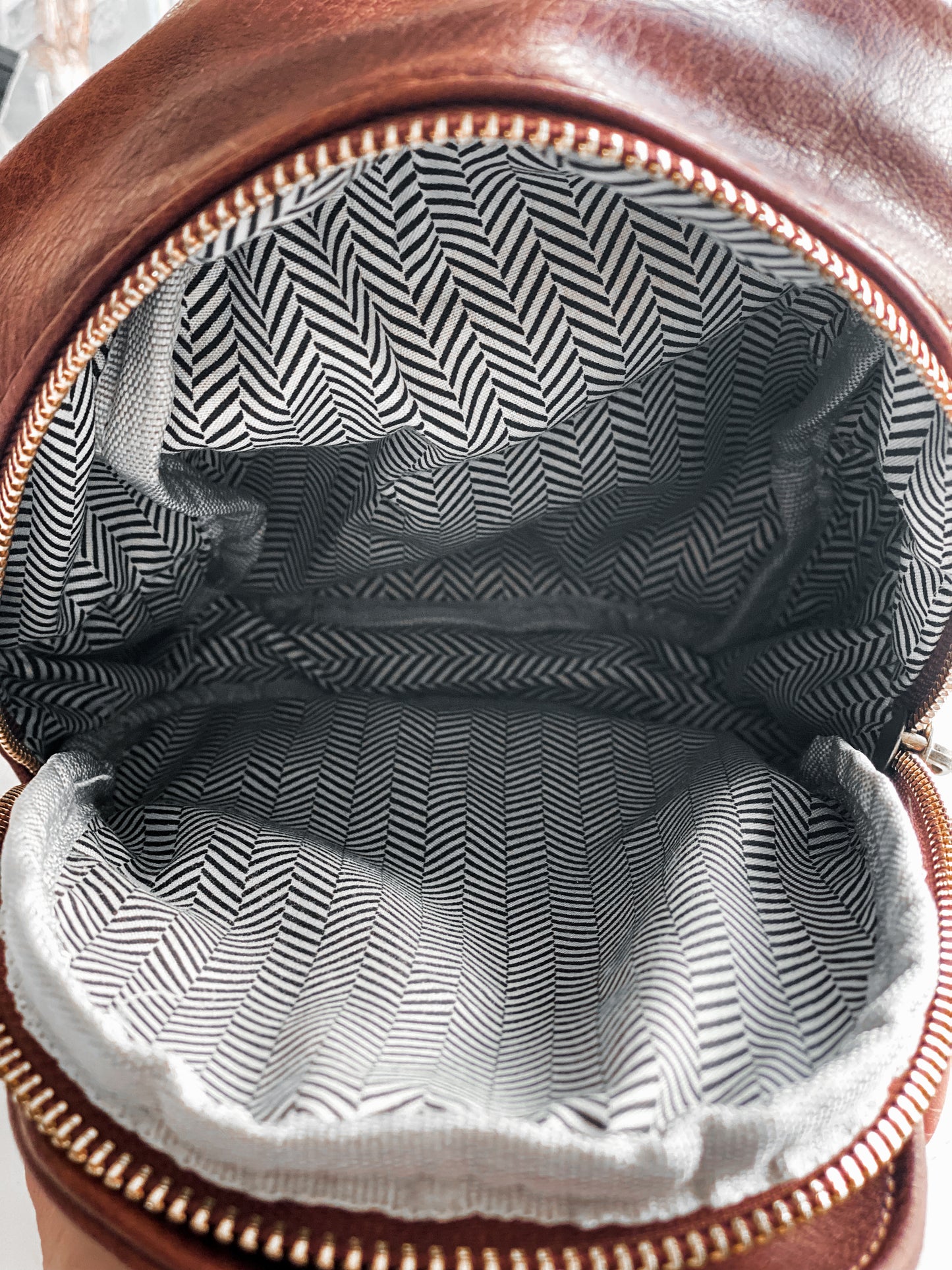 Small Sling Bag - Cow Brown